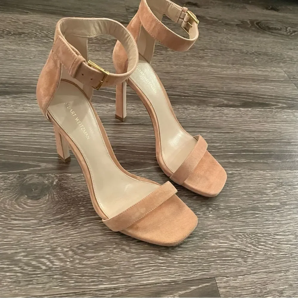 Stuart Weitzman Squarenudist Sandal